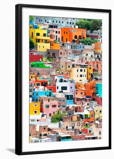 ¡Viva Mexico! Collection - Guanajuato - Colorful City XII-Philippe Hugonnard-Framed Photographic Print