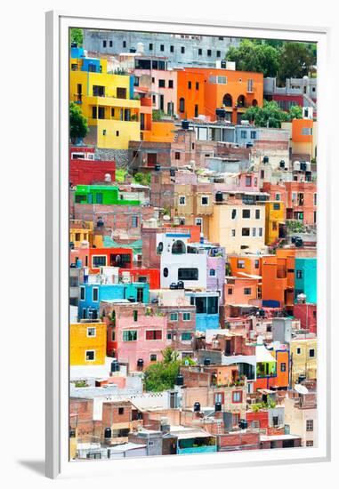 ¡Viva Mexico! Collection - Guanajuato - Colorful City XII-Philippe Hugonnard-Framed Premium Photographic Print