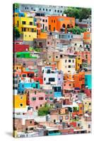 ¡Viva Mexico! Collection - Guanajuato - Colorful City XII-Philippe Hugonnard-Stretched Canvas