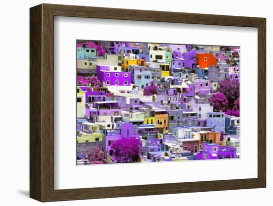 ¡Viva Mexico! Collection - Guanajuato - Colorful Cityscape IX-Philippe Hugonnard-Framed Photographic Print