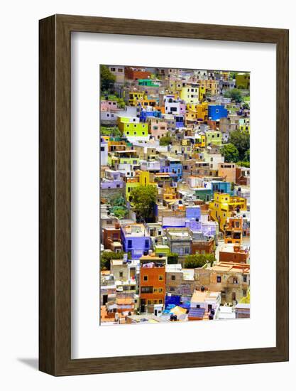 ¡Viva Mexico! Collection - Guanajuato - Colorful Cityscape VI-Philippe Hugonnard-Framed Photographic Print