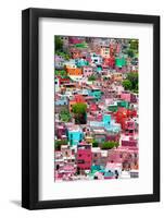 ¡Viva Mexico! Collection - Guanajuato - Colorful Cityscape VII-Philippe Hugonnard-Framed Photographic Print