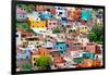 ¡Viva Mexico! Collection - Guanajuato - Colorful Cityscape VIII-Philippe Hugonnard-Framed Photographic Print