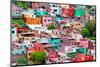 ¡Viva Mexico! Collection - Guanajuato - Colorful Cityscape XII-Philippe Hugonnard-Mounted Photographic Print