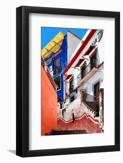 ¡Viva Mexico! Collection - Guanajuato Facade II-Philippe Hugonnard-Framed Photographic Print