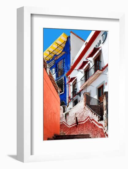 ¡Viva Mexico! Collection - Guanajuato Facade II-Philippe Hugonnard-Framed Photographic Print