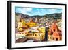 ¡Viva Mexico! Collection - Guanajuato - View of City II-Philippe Hugonnard-Framed Photographic Print