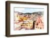 ¡Viva Mexico! Collection - Guanajuato - View of City-Philippe Hugonnard-Framed Photographic Print