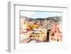 ¡Viva Mexico! Collection - Guanajuato - View of City-Philippe Hugonnard-Framed Photographic Print