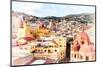 ¡Viva Mexico! Collection - Guanajuato - View of City-Philippe Hugonnard-Mounted Photographic Print