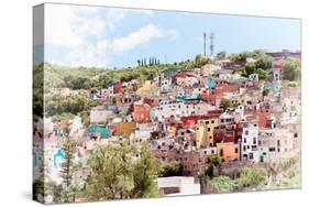 ¡Viva Mexico! Collection - Hillside view of Guanajuato II-Philippe Hugonnard-Stretched Canvas