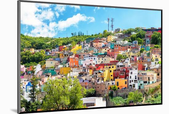 ¡Viva Mexico! Collection - Hillside view of Guanajuato-Philippe Hugonnard-Mounted Photographic Print