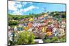 ¡Viva Mexico! Collection - Hillside view of Guanajuato-Philippe Hugonnard-Mounted Photographic Print