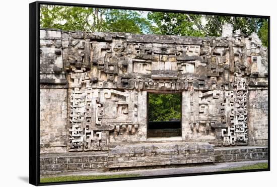 ¡Viva Mexico! Collection - Hochob Mayan Pyramids - Campeche-Philippe Hugonnard-Framed Stretched Canvas