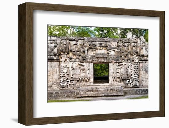 ¡Viva Mexico! Collection - Hochob Mayan Pyramids - Campeche-Philippe Hugonnard-Framed Photographic Print