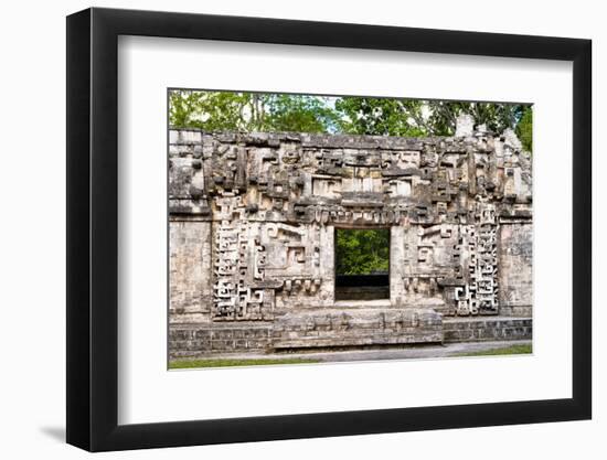 ¡Viva Mexico! Collection - Hochob Mayan Pyramids - Campeche-Philippe Hugonnard-Framed Photographic Print