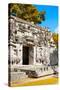 ¡Viva Mexico! Collection - Hochob Mayan Pyramids with Fall Colors II - Campeche-Philippe Hugonnard-Stretched Canvas