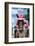 ¡Viva Mexico! Collection - Horse with a Pink Hat-Philippe Hugonnard-Framed Photographic Print