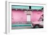 ¡Viva Mexico! Collection - Hot Pink Truck-Philippe Hugonnard-Framed Photographic Print