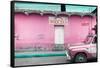 ¡Viva Mexico! Collection - Hot Pink Truck-Philippe Hugonnard-Framed Stretched Canvas