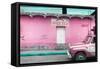 ¡Viva Mexico! Collection - Hot Pink Truck-Philippe Hugonnard-Framed Stretched Canvas