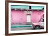 ¡Viva Mexico! Collection - Hot Pink Truck-Philippe Hugonnard-Framed Photographic Print