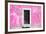 ¡Viva Mexico! Collection - Hot Pink Wall of Silence-Philippe Hugonnard-Framed Photographic Print