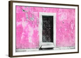 ¡Viva Mexico! Collection - Hot Pink Wall of Silence-Philippe Hugonnard-Framed Photographic Print