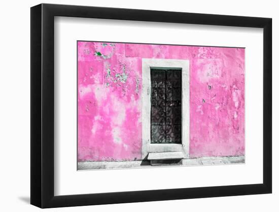 ¡Viva Mexico! Collection - Hot Pink Wall of Silence-Philippe Hugonnard-Framed Photographic Print