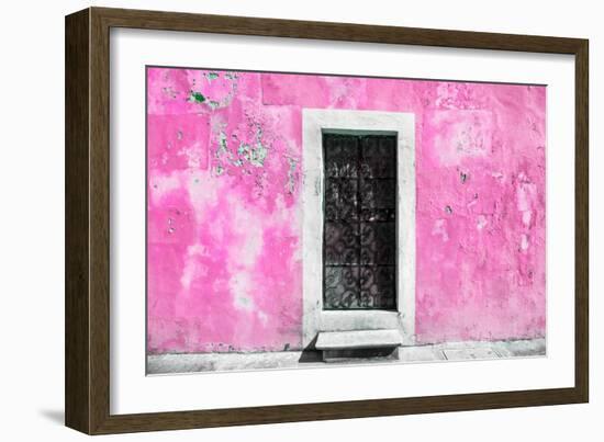 ¡Viva Mexico! Collection - Hot Pink Wall of Silence-Philippe Hugonnard-Framed Photographic Print