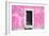 ¡Viva Mexico! Collection - Hot Pink Wall of Silence-Philippe Hugonnard-Framed Photographic Print