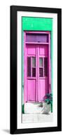 ¡Viva Mexico! Collection - Hot Pink Window and Green Wall-Philippe Hugonnard-Framed Photographic Print