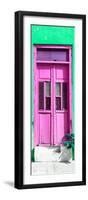 ¡Viva Mexico! Collection - Hot Pink Window and Green Wall-Philippe Hugonnard-Framed Photographic Print