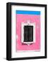 ¡Viva Mexico! Collection - Hot Pink Window - Campeche-Philippe Hugonnard-Framed Photographic Print