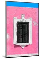 ¡Viva Mexico! Collection - Hot Pink Window - Campeche-Philippe Hugonnard-Mounted Photographic Print