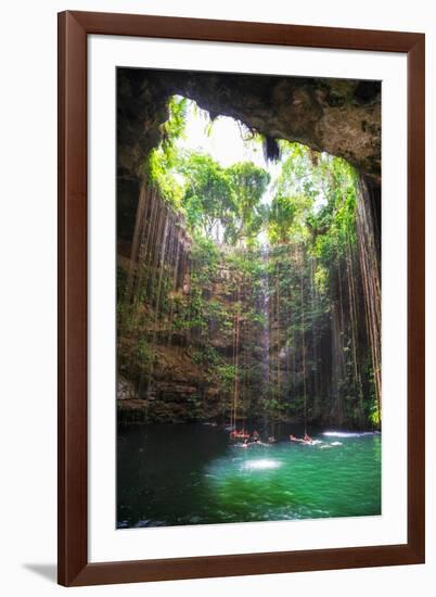 ?Viva Mexico! Collection - Ik-Kil Cenote II-Philippe Hugonnard-Framed Photographic Print