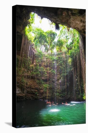 ?Viva Mexico! Collection - Ik-Kil Cenote II-Philippe Hugonnard-Stretched Canvas