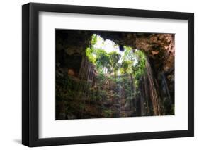 ¡Viva Mexico! Collection - Ik-Kil Cenote-Philippe Hugonnard-Framed Photographic Print