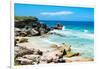 ¡Viva Mexico! Collection - Isla Mujeres Coastline II-Philippe Hugonnard-Framed Photographic Print