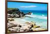 ¡Viva Mexico! Collection - Isla Mujeres Coastline II-Philippe Hugonnard-Framed Photographic Print