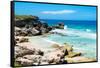 ¡Viva Mexico! Collection - Isla Mujeres Coastline II-Philippe Hugonnard-Framed Stretched Canvas