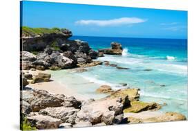 ¡Viva Mexico! Collection - Isla Mujeres Coastline II-Philippe Hugonnard-Stretched Canvas