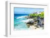 ¡Viva Mexico! Collection - Isla Mujeres Coastline-Philippe Hugonnard-Framed Photographic Print