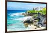 ¡Viva Mexico! Collection - Isla Mujeres Coastline-Philippe Hugonnard-Framed Photographic Print