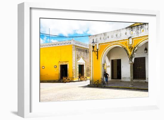 ¡Viva Mexico! Collection - Izamal the Yellow City II-Philippe Hugonnard-Framed Photographic Print