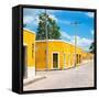 ¡Viva Mexico! Collection - Izamal the Yellow City VI-Philippe Hugonnard-Framed Stretched Canvas