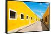 ¡Viva Mexico! Collection - Izamal the Yellow City-Philippe Hugonnard-Framed Stretched Canvas