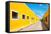 ¡Viva Mexico! Collection - Izamal the Yellow City-Philippe Hugonnard-Framed Stretched Canvas