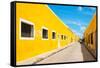 ¡Viva Mexico! Collection - Izamal the Yellow City-Philippe Hugonnard-Framed Stretched Canvas