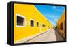 ¡Viva Mexico! Collection - Izamal the Yellow City-Philippe Hugonnard-Framed Stretched Canvas